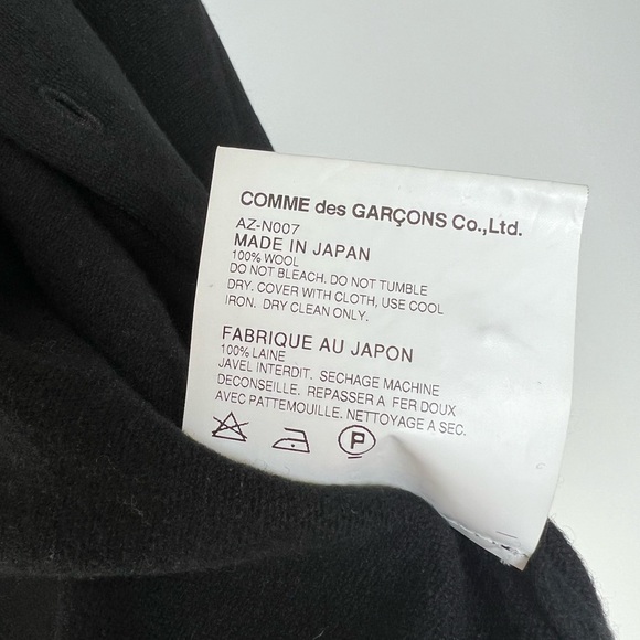 Comme Des Garçons Play Black Heart Patch Cardigan - Picture 5 of 8